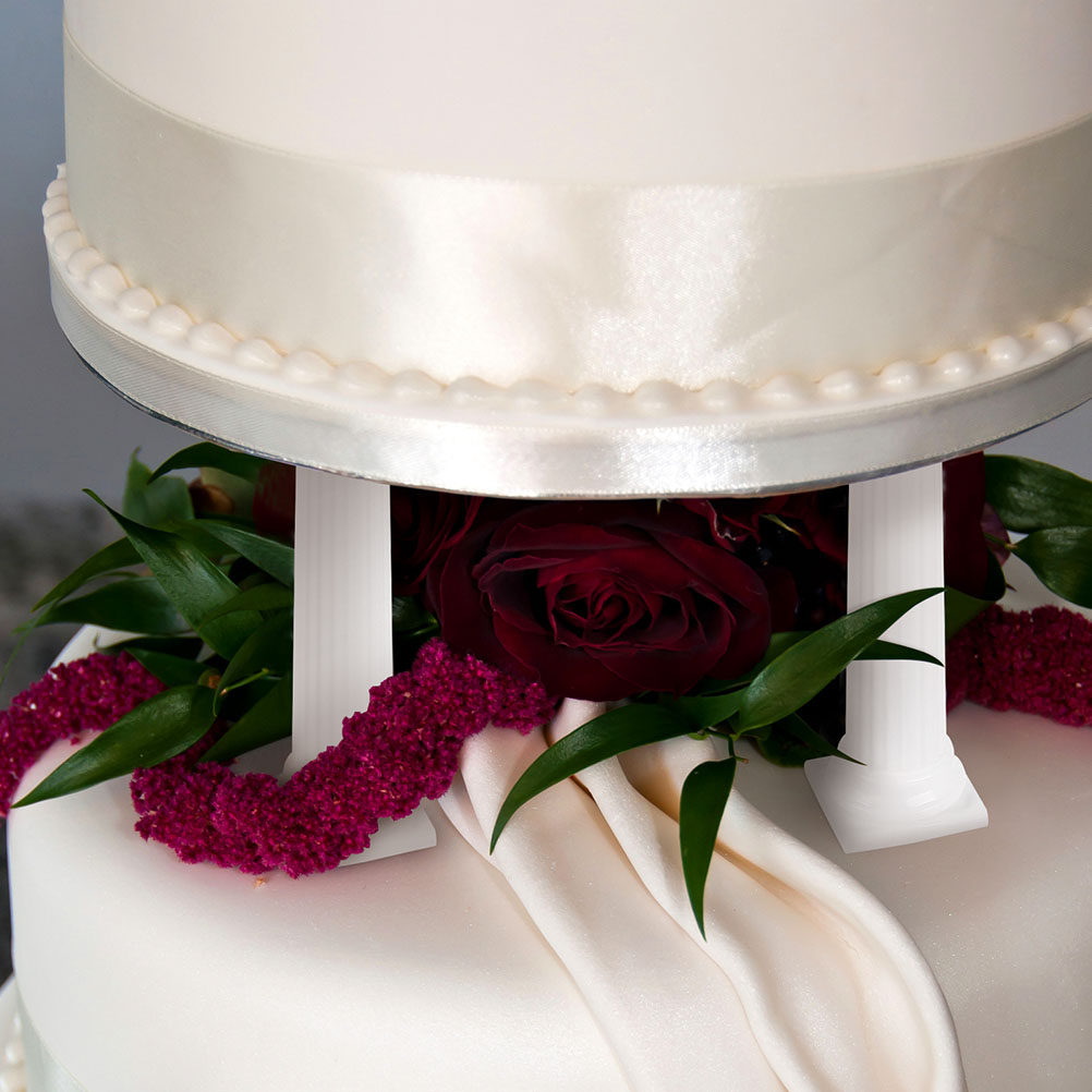 Wedding Support - 4 قطع من دعامات الكيك على