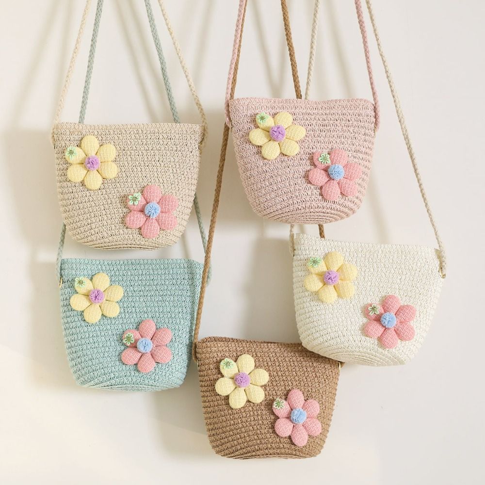 حقيبة يد نسائية منسوجة يدويًا  - مراجعة Flower Girl Basket وسعره