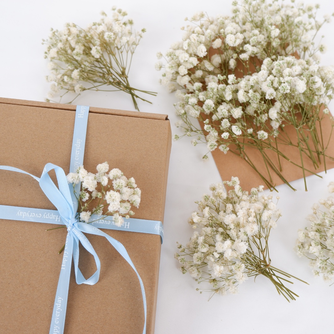 زهور مجففة بيضاء صغيرة مجففة ل - مراجعة Flower Girl Basket وسعره