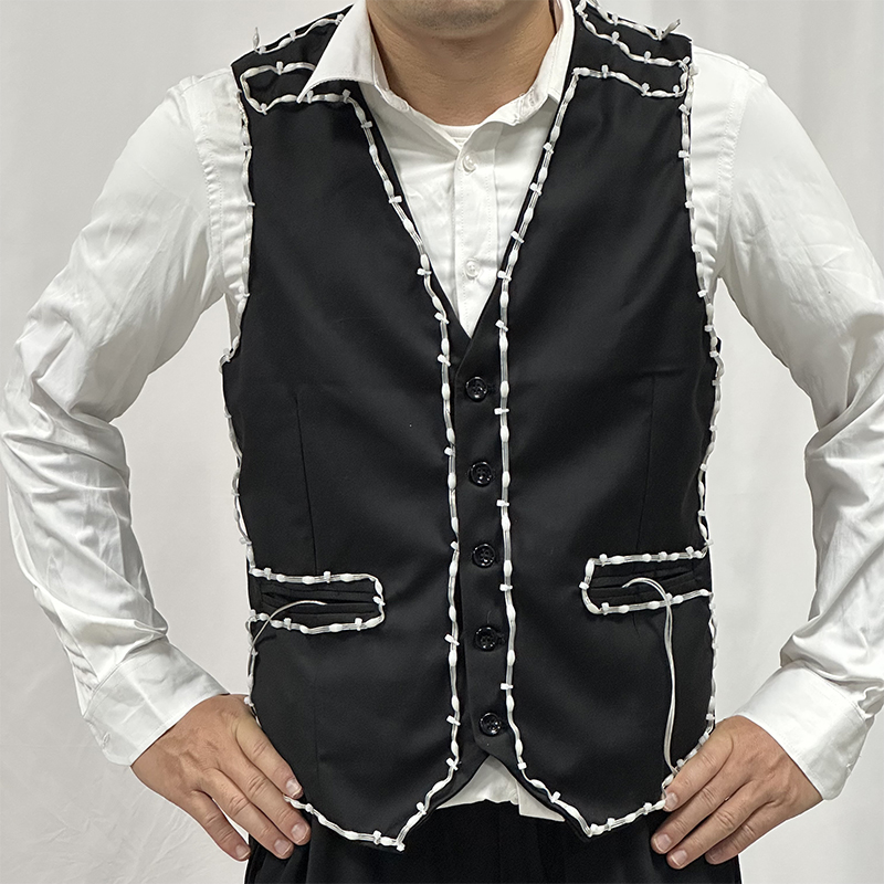 كامل اللون LED زي مضيئة ملابس  - مراجعة Suit Supply Wedding Party وسعره